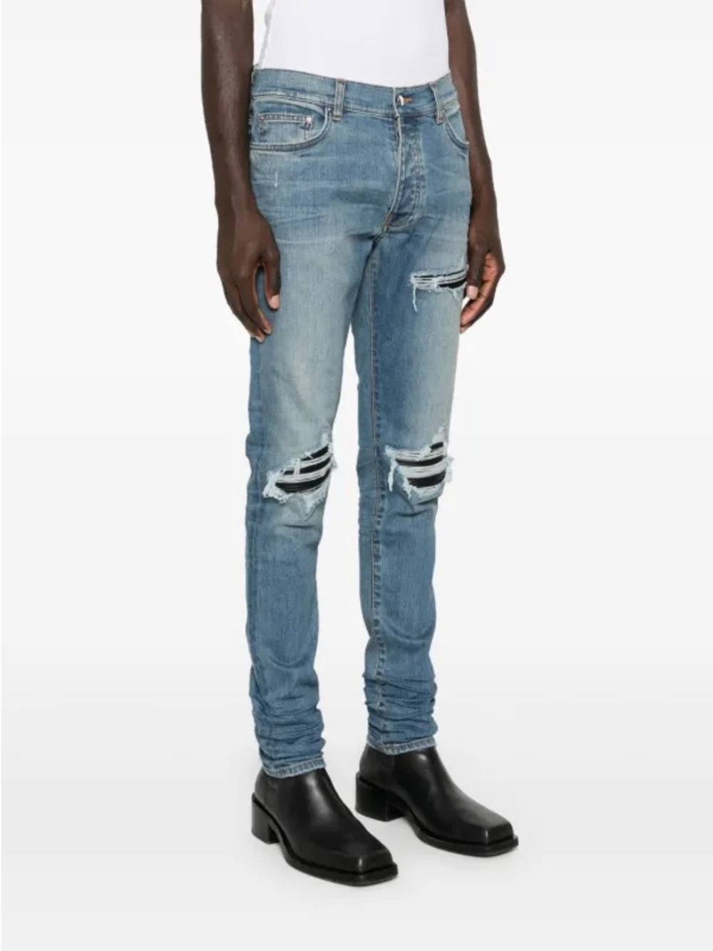 Men’s AMIRI Distressed MX1 Signature Slim Jeans NWT